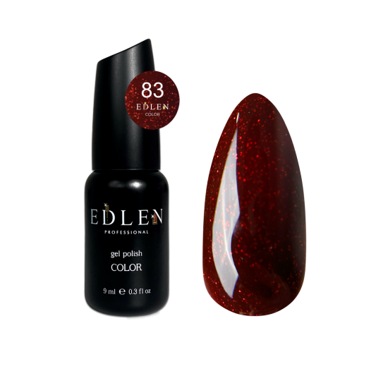 Gel polish Edlen Color 9 ml no.083