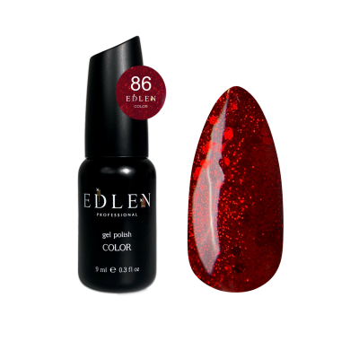 Gel polish Edlen Color 9 ml no.086