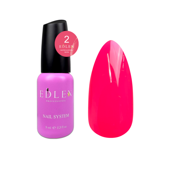 Water Acrygel Neon Edlen 9 ml no.02