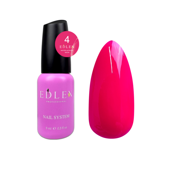 Water Acrygel Neon Edlen 9 ml no.04