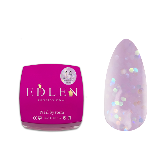 Water Acrygel Glitter Edlen 15 ml no.14