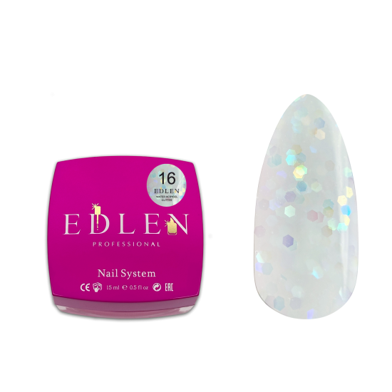 Water Acrygel Glitter Edlen 15 ml no.16