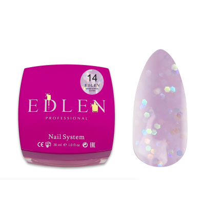 Water Acrygel Glitter Edlen 30 ml no.14