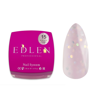 Water Acrygel Glitter Edlen 30 ml no.15