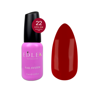 Water Acrygel Wine Edlen 9 ml no.22