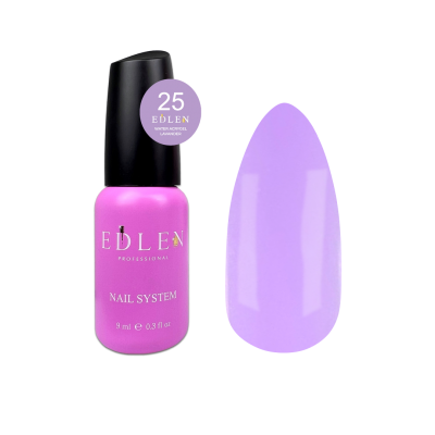 Water Acrygel Edlen Lavender 9 ml no.25