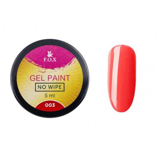 F.O.X Gel paint No Wipe 003 5 ml