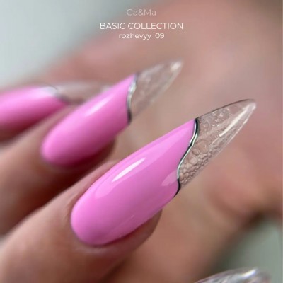 Gel polish Basic 009 pink 10 ml GAMA