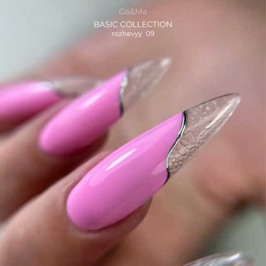 Gel polish Basic 009 pink 10 ml GAMA