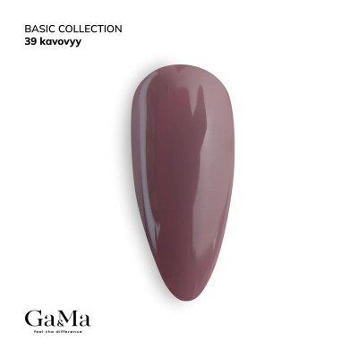 Gel polish Basic 039 coffee 10 ml GAMA