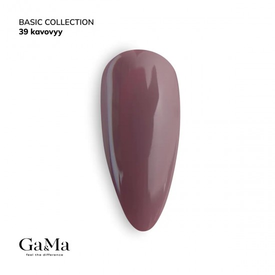 Gel polish Basic 039 coffee 10 ml GAMA
