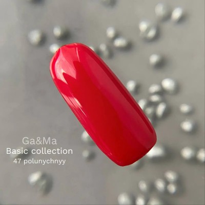 Gel polish Basic 047 strawberry 10 ml GAMA