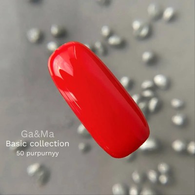 Gel polish Basic 050 purple 10 ml GAMA