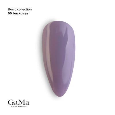 Gel polish Basic 055 lilac 10 ml GAMA