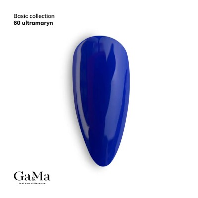 Gel polish Basic 060 ultramarine 10 ml GAMA