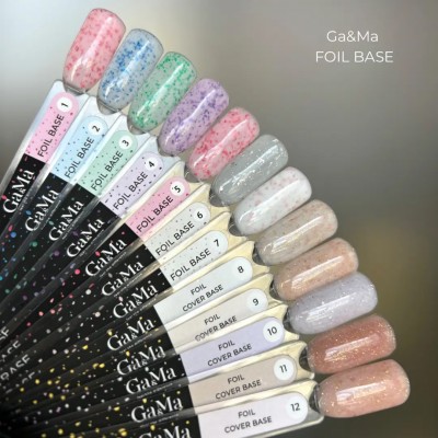 Cover base gel Foil 001 15 ml GAMA
