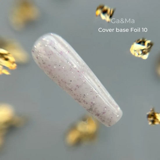 Cover base gel Foil 010 15 ml GAMA