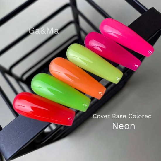 Cover base gel Colored Neon 002 15 ml GAMA