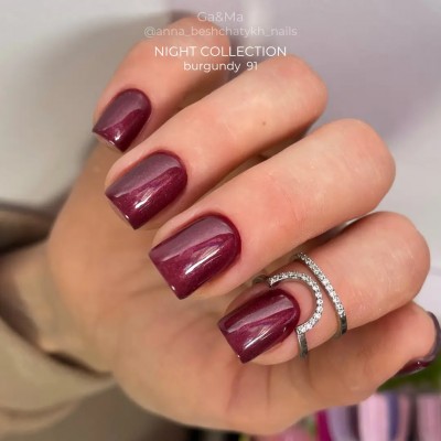 Gel polish Night 091 BURGUNDY 10 ml GAMA