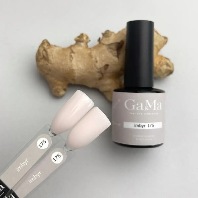 Gel polish Mulled wine 175 ginger LIQUID pastel 10 ml GAMA