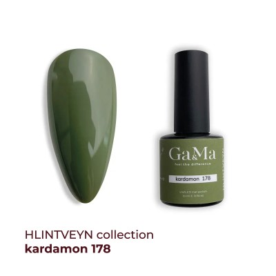 Gel polish Mulled wine 178 cardamom 10 ml GAMA