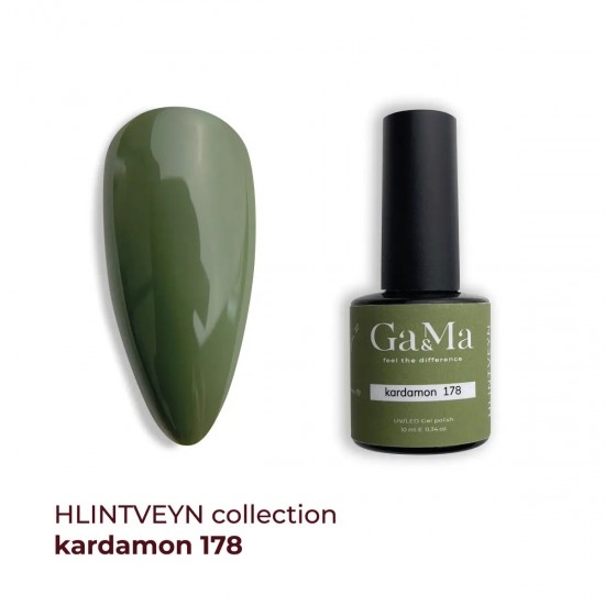 Gel polish Mulled wine 178 cardamom 10 ml GAMA