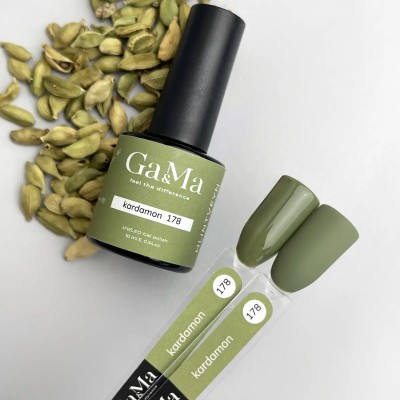 Gel polish Mulled wine 178 cardamom 10 ml GAMA
