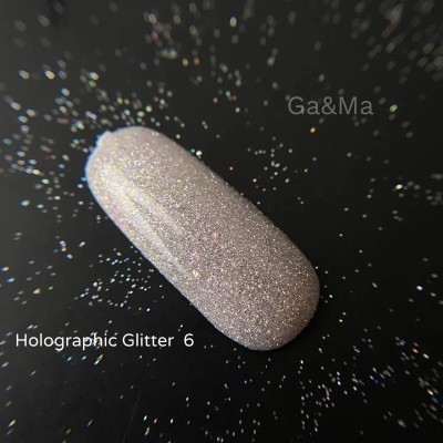 Gel polish Holographic glitter 006 10 ml GAMA
