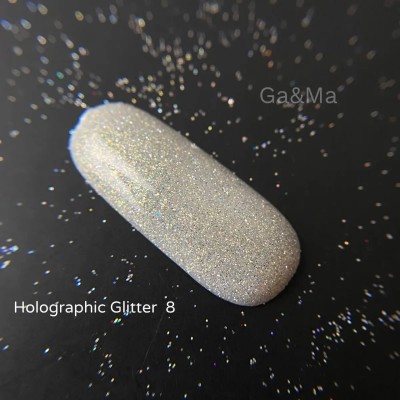 Gel polish Holographic glitter 008 10 ml GAMA