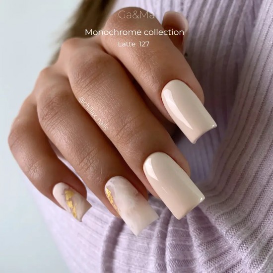 Gel polish Monochrome 127 Latte 10 ml GAMA