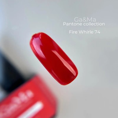 Gel polish Pantone 074 Fire Whirl 10 ml GAMA