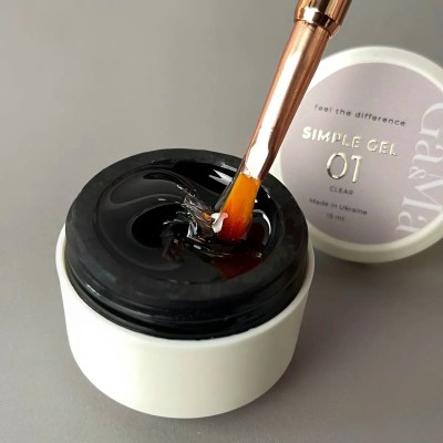 GAMA Simple Gel 001 Transparent 15 ml