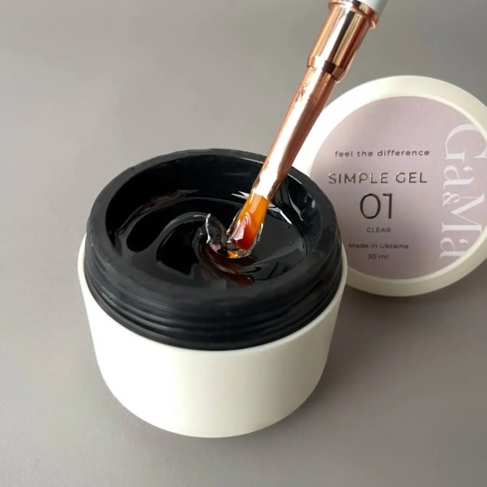 GAMA Simple Gel 001 Transparent 30 ml