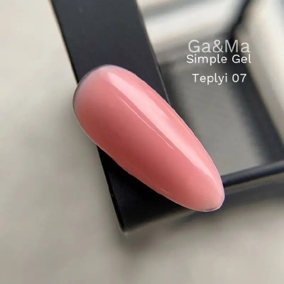 GAMA Simple Gel 007 Warm Nude 15 ml