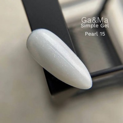 GAMA Simple Gel 015 Pearl 15 ml