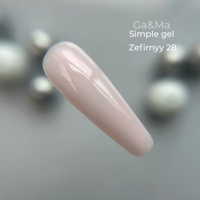 GAMA Simple Gel 028 Marshmallow 30 ml