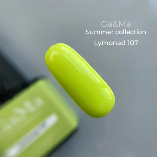 Gel polish Summer 107 Lemonade 10ml GAMA