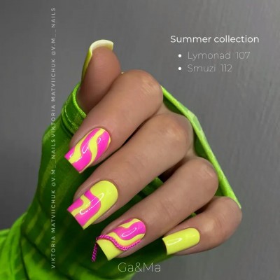 Gel polish Summer 107 Lemonade 10ml GAMA