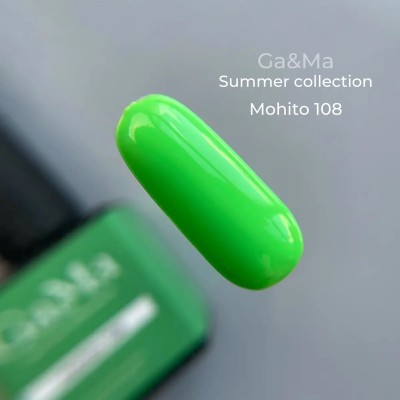 Gel polish Summer 108 mojitos 10 ml GAMA