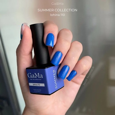 Gel polish Summer 110 blueberries 10 ml GAMA