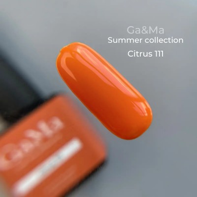 Gel polish Summer 111 Citrus 10 ml GAMA