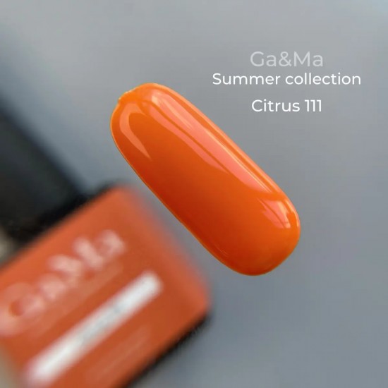 Gel polish Summer 111 Citrus 10 ml GAMA