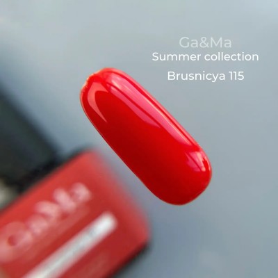 Gel polish Summer 115 lingonberries 10 ml GAMA