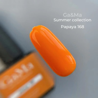 Gel polish Summer 168 Papaya 10 ml GAMA