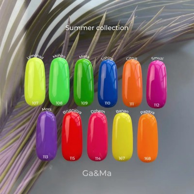 Gel polish Summer 109 Mint 10ml GAMA