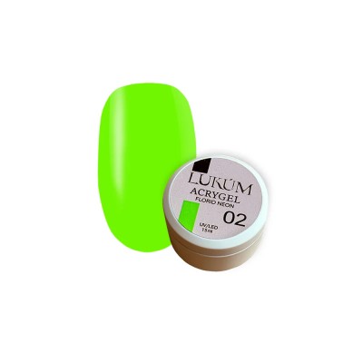 Acry Gel Florid Neon 02 15 ml LUKUM