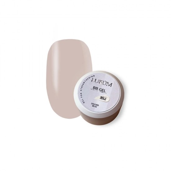 BB Gel no.01 LUKUM 30 ml (Ivory)