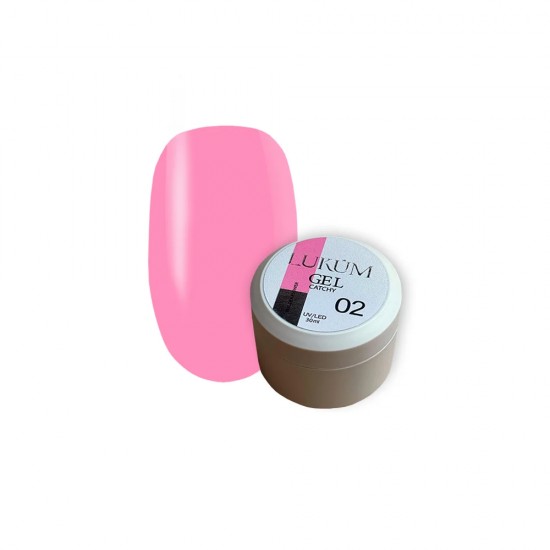 Builder Gel Catchy no.02 LUKUM 30 ml (Flower)