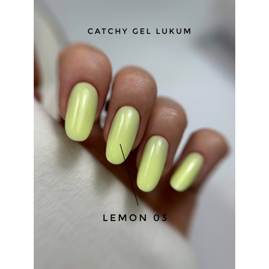 Builder Gel Catchy no.03 LUKUM 30 ml (Lemon)