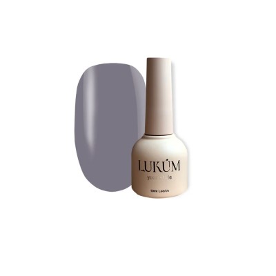 Gel polish 043 LUKUM 10 ml (Grey classic)